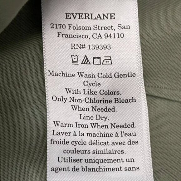 NEW Everlane The Double Breasted Blazer in Buttersmooth Womens 4 Seagrass Green - Picture 11 of 12